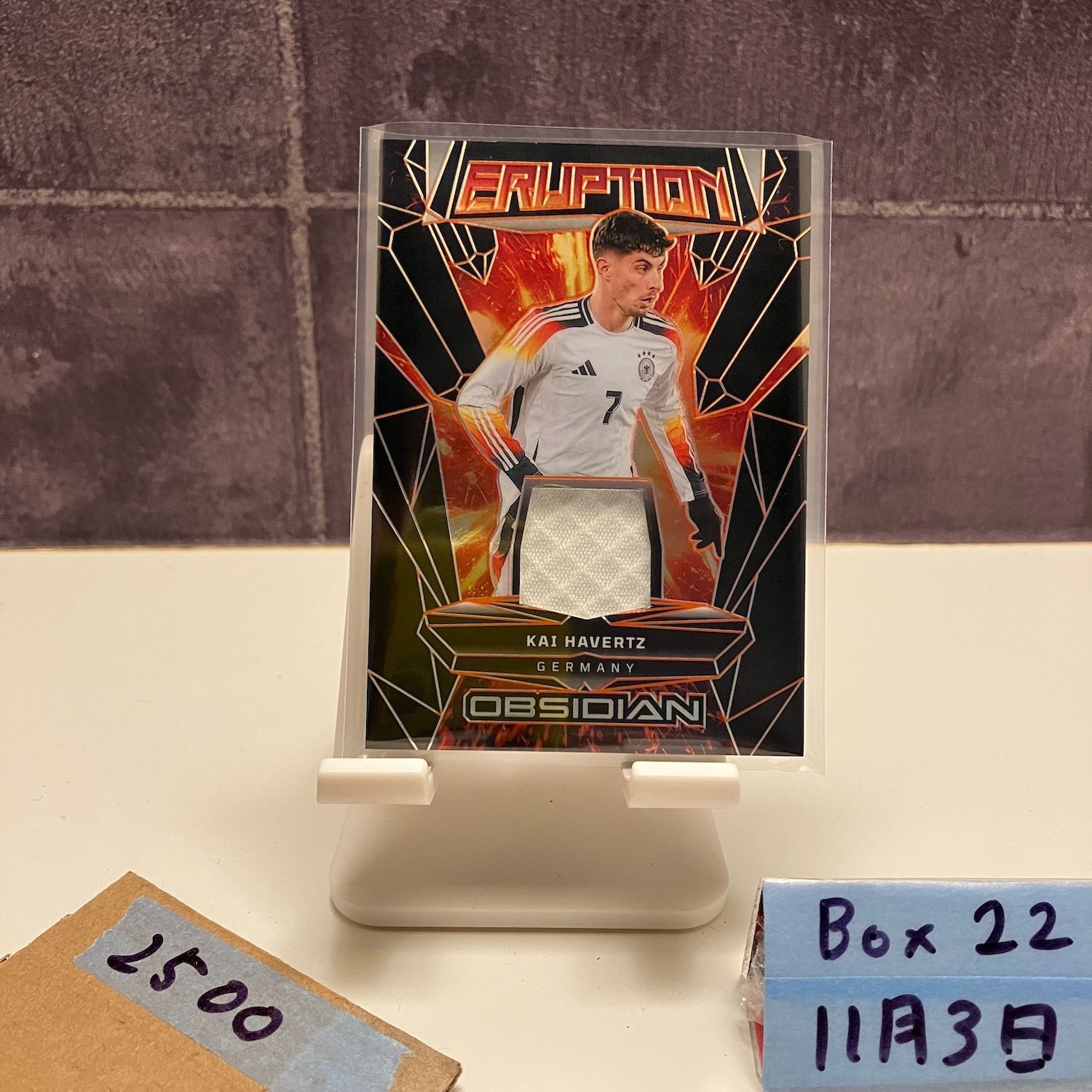 2024-25 Panini Obsidian Kai Havertz 80/99 Germany Eruption