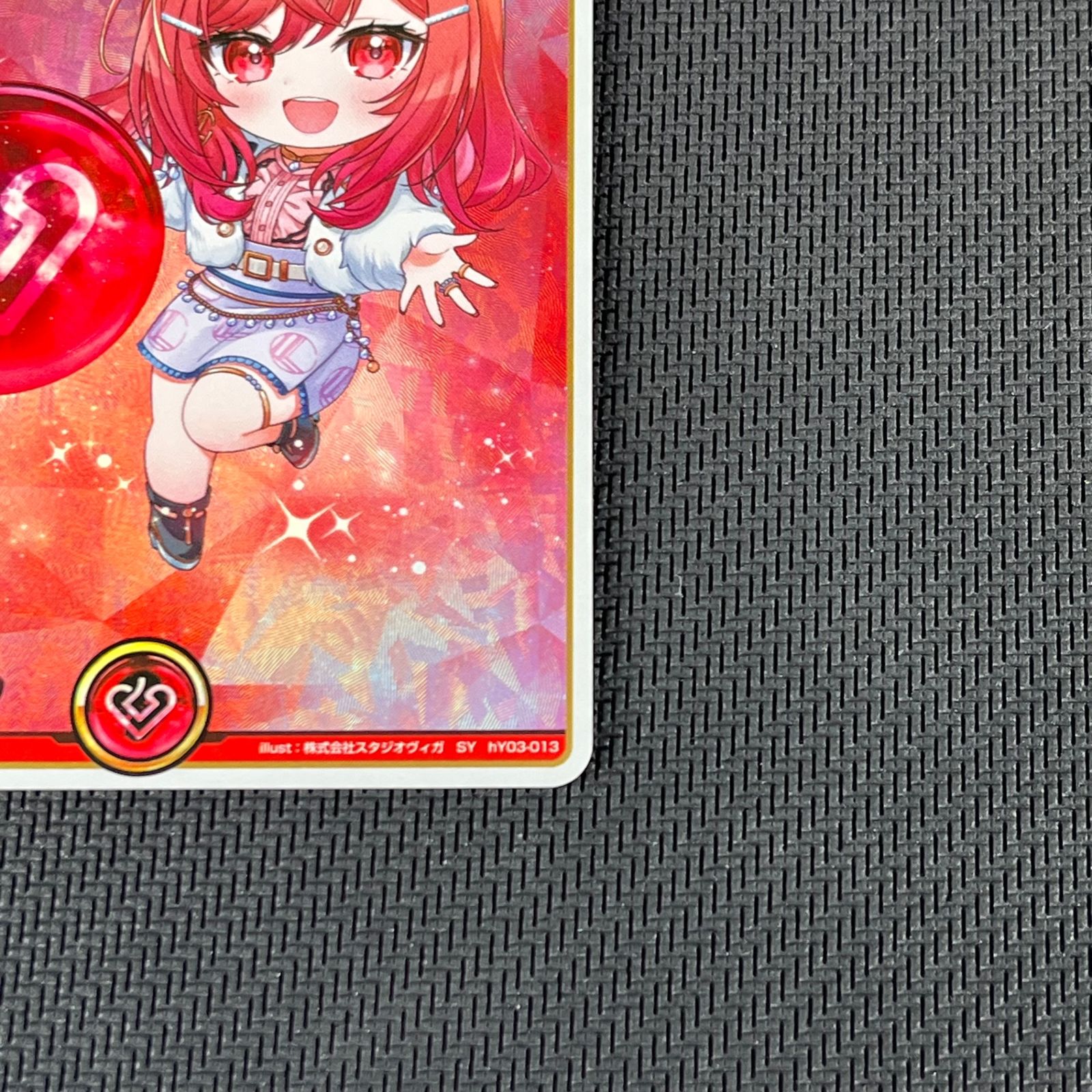 ホロカ hololive 赤エール 一条莉々華 SY hY03-013 - メルカリ