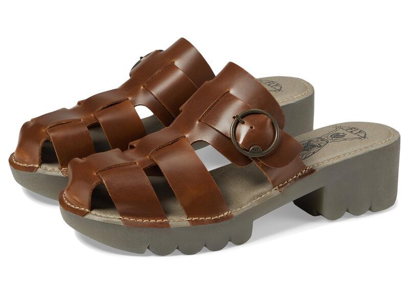 (取寄) フライロンドン レディース ENVY521FLY FLY LONDON women ENVY521FLY Camel Bridle フライロンドン レディース シューズ サンダル FLY LONDON ENVY521FLY