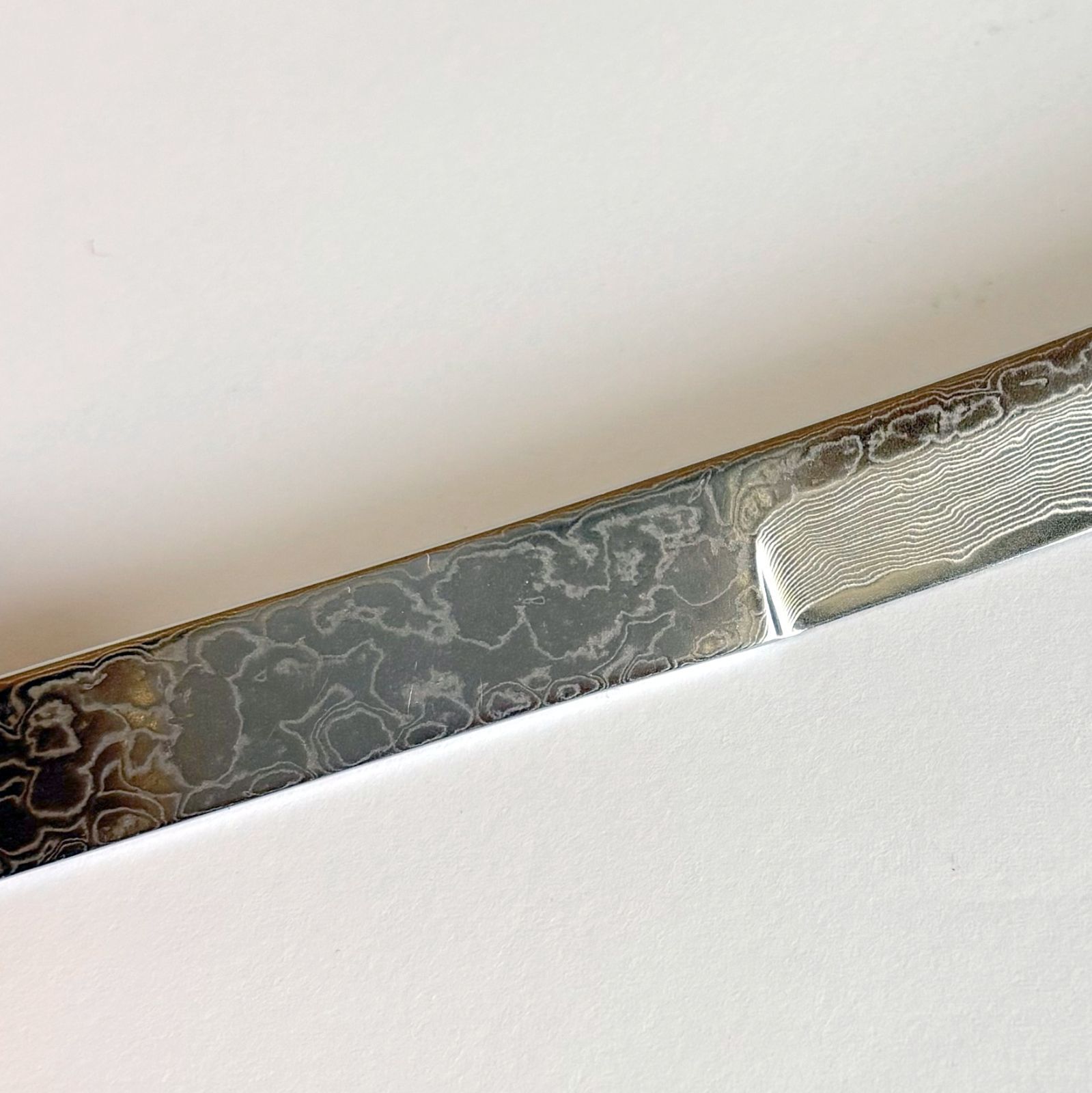 ATHRO ペーパーナイフ ダマスカス レターオープナー アスロ - メルカリ