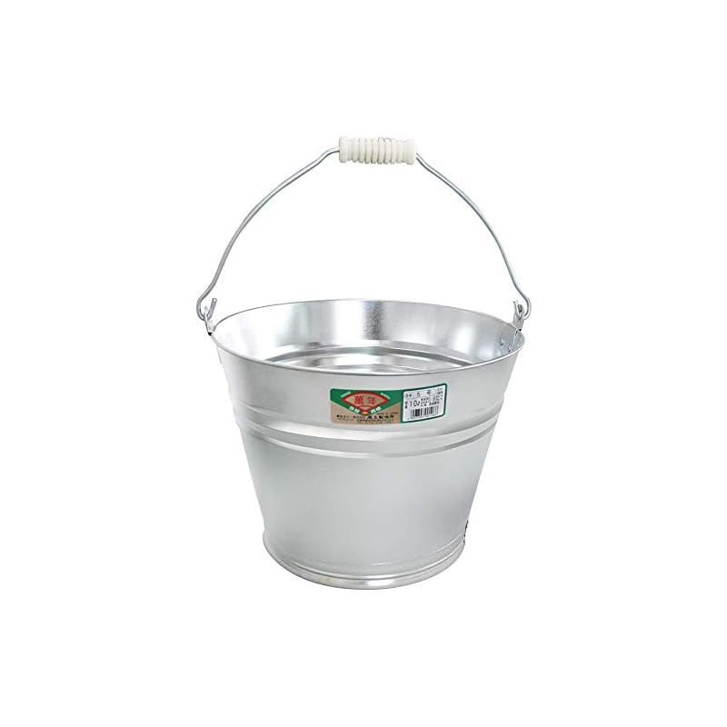 ONOE 入り バケツ5号 G B 10 10リットル 亜鉛鉄板製 水漏れ無し 耐久性に優れる 口径29 8 x 底径20 6 深さ21 2 cm 日本製