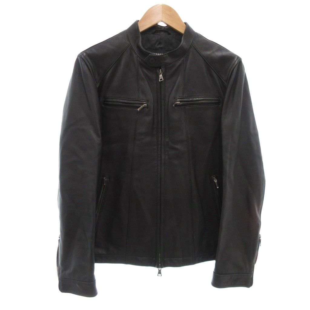 BURBERRY BLACK LABEL シングルライダース　レザージャケット バーバリーブラックレーベル BURBERRY BLACK LABEL シングル