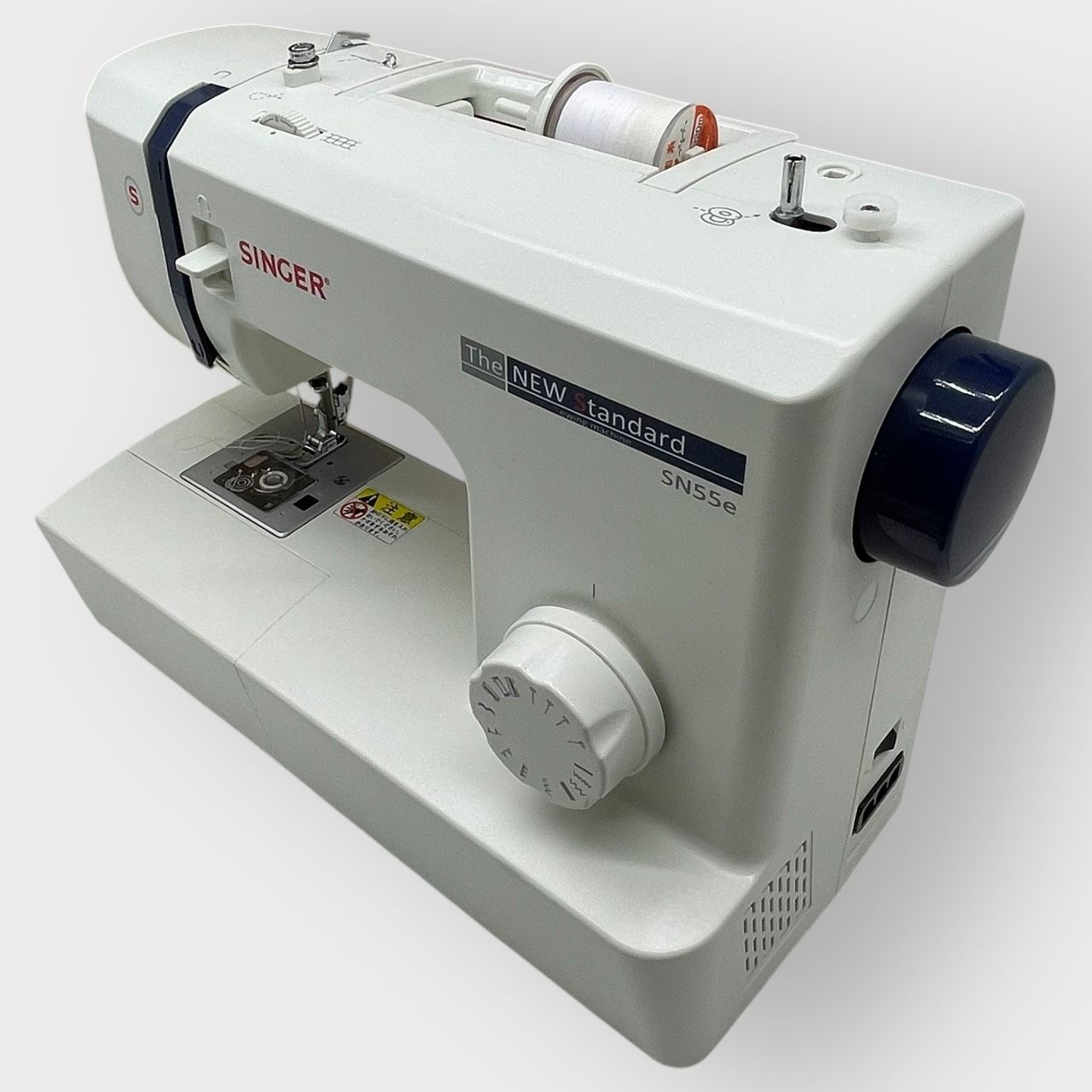 SINGER 電動ミシン フットコントローラー付き SN55e（中古品） シンガー 電動ミシン フットコントローラー付き SN55e ホワイト②