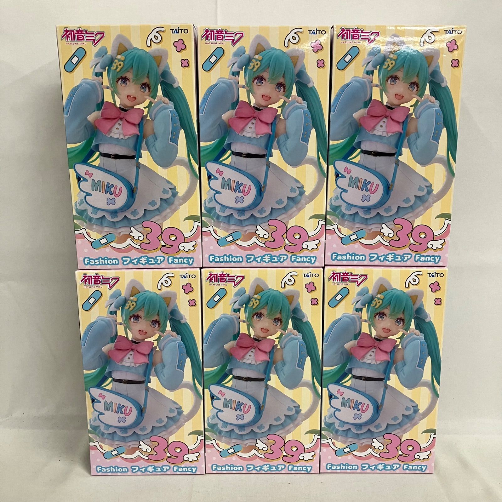 未開封 初音ミク Fashion フィギュア Fancy 6個セット SFQ791 c107