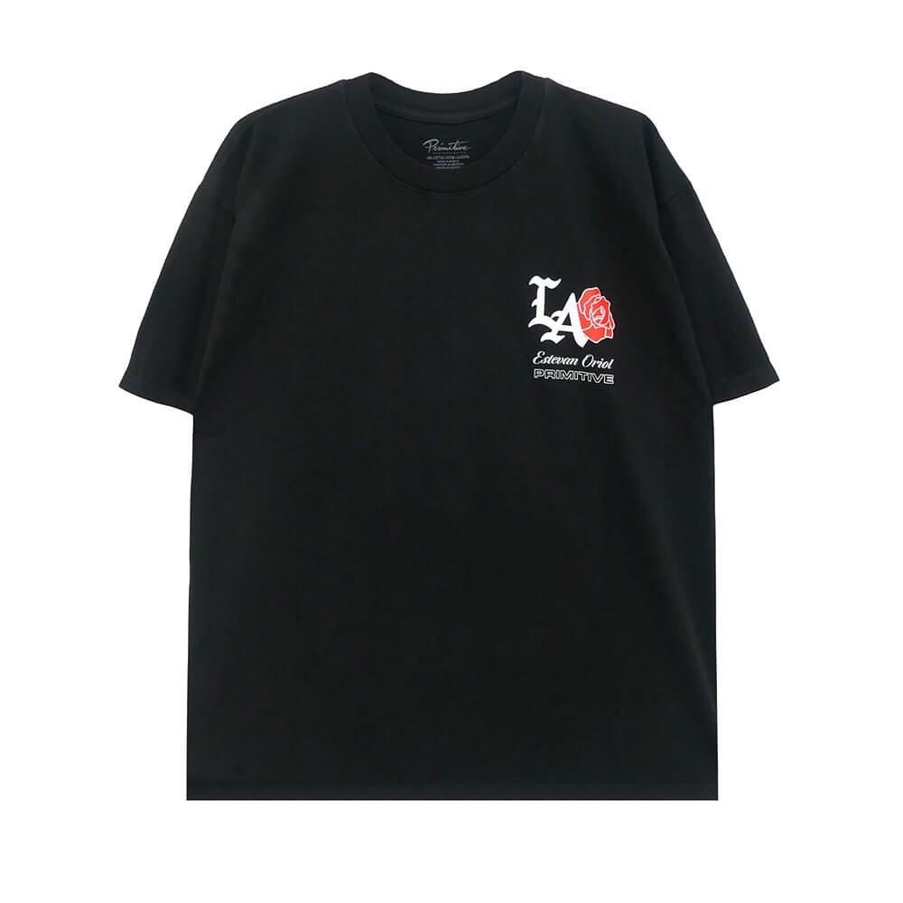 値段交渉可‼ Primitive Skateboarding Tシャツ 黒320 PRIMITIVE T-SHIRT プリミティブ Tシャツ CITY OF LOS ANGELES HW