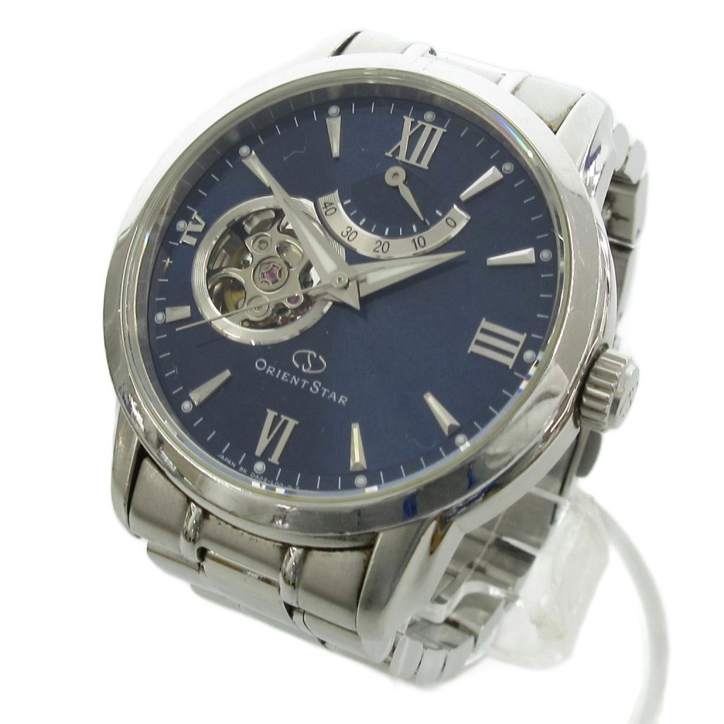 Orient Star 自動巻き 腕時計 青 DA02-C0-B 保証あり オリエントスター
