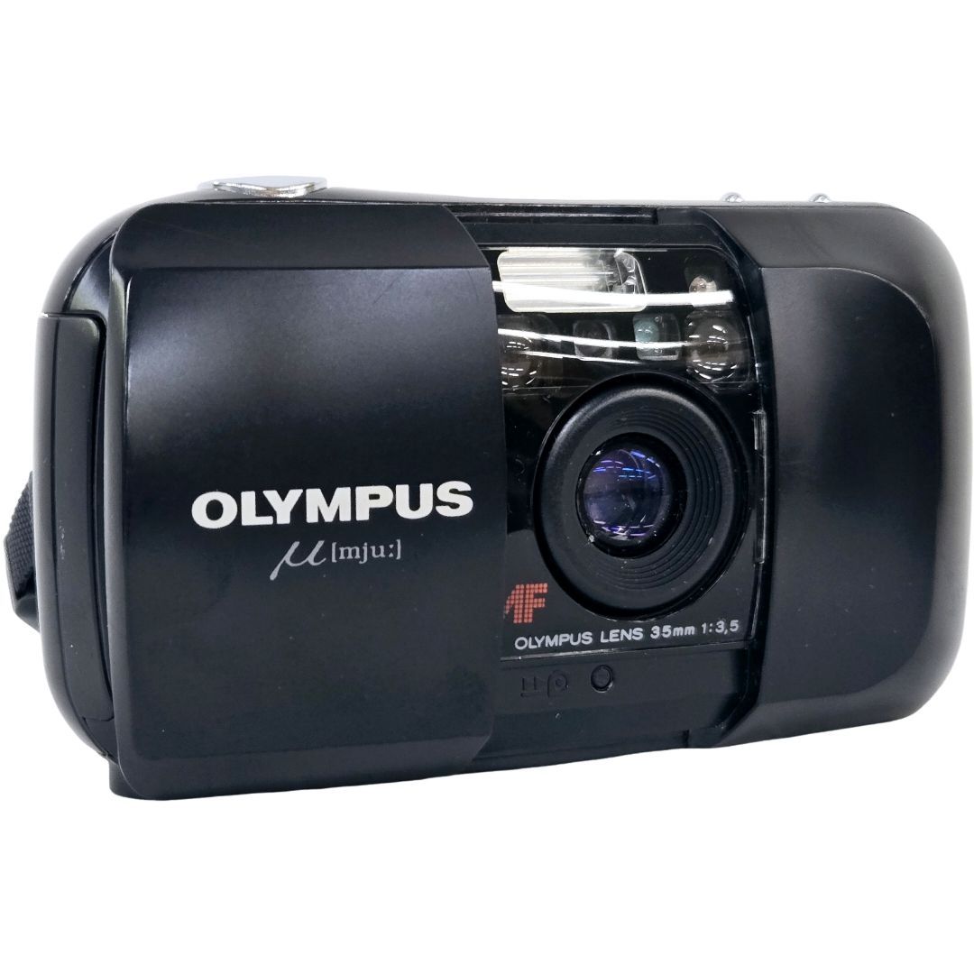 良品】 OLYMPUS オリンパス μ [mju:] LENS 35mm F3.5 コンパクト