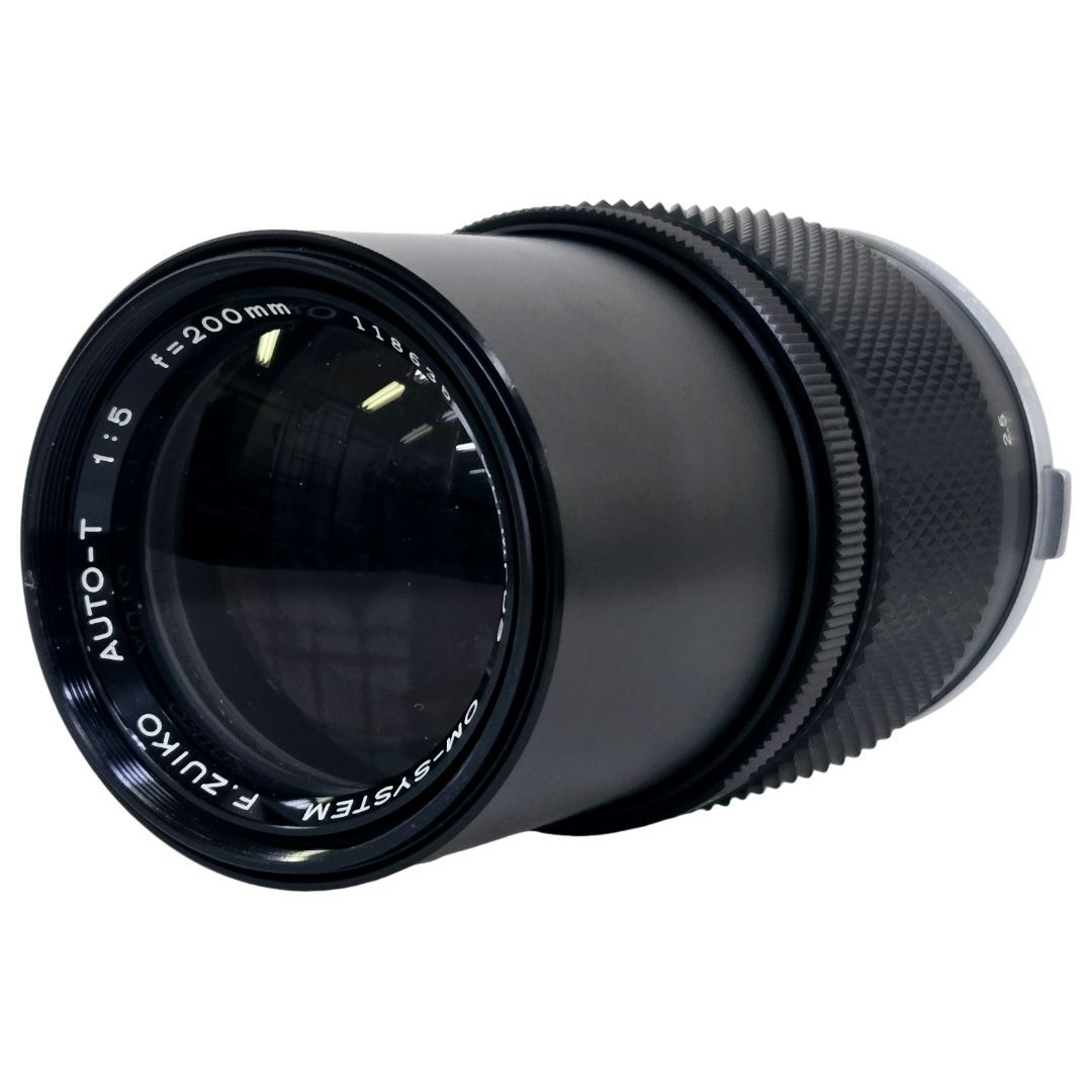 美品】 OLYMPUS オリンパス OM-SYSTEM F.ZUIKO AUTO-T 200mm F5 #20914