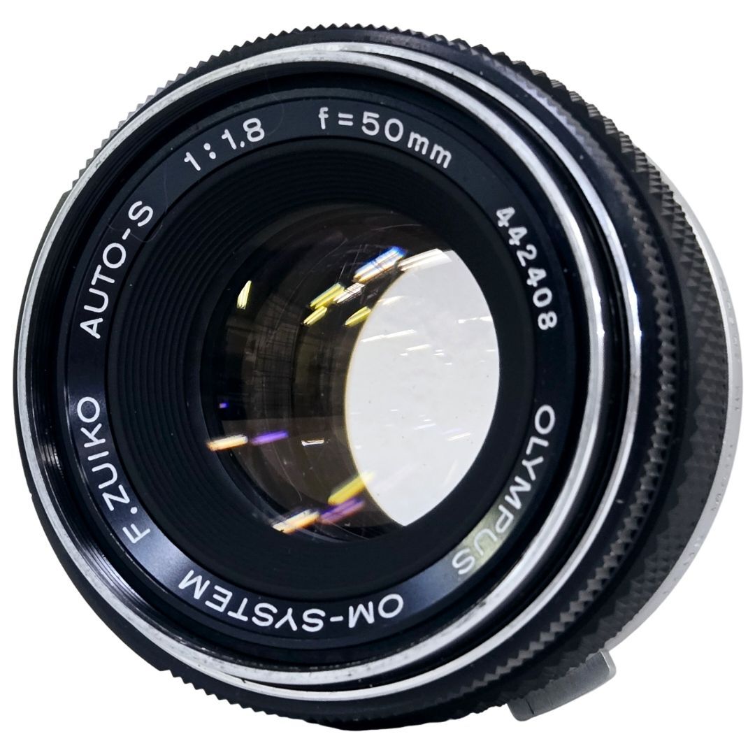 OLYMPUS オリンパス OM-1 F.ZUIKO AUTO-S 50mm F1.8 ボディ レンズ