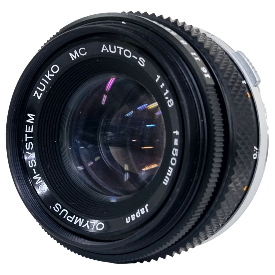 良品】 OLYMPUS オリンパス OM-10 ZUIKO MC AUTO-S 50mm F1.8 ボディ