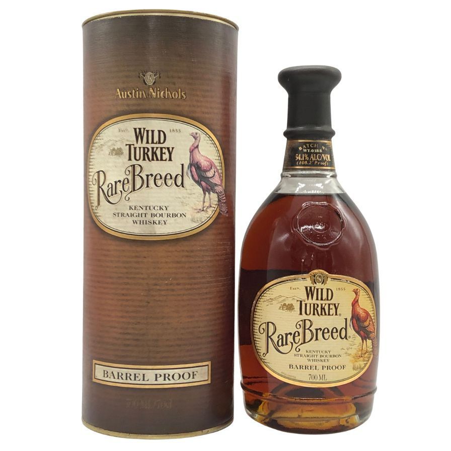 ワイルドターキー レアブリード 旧ボトル 700ml 54% 未開栓 - メルカリ