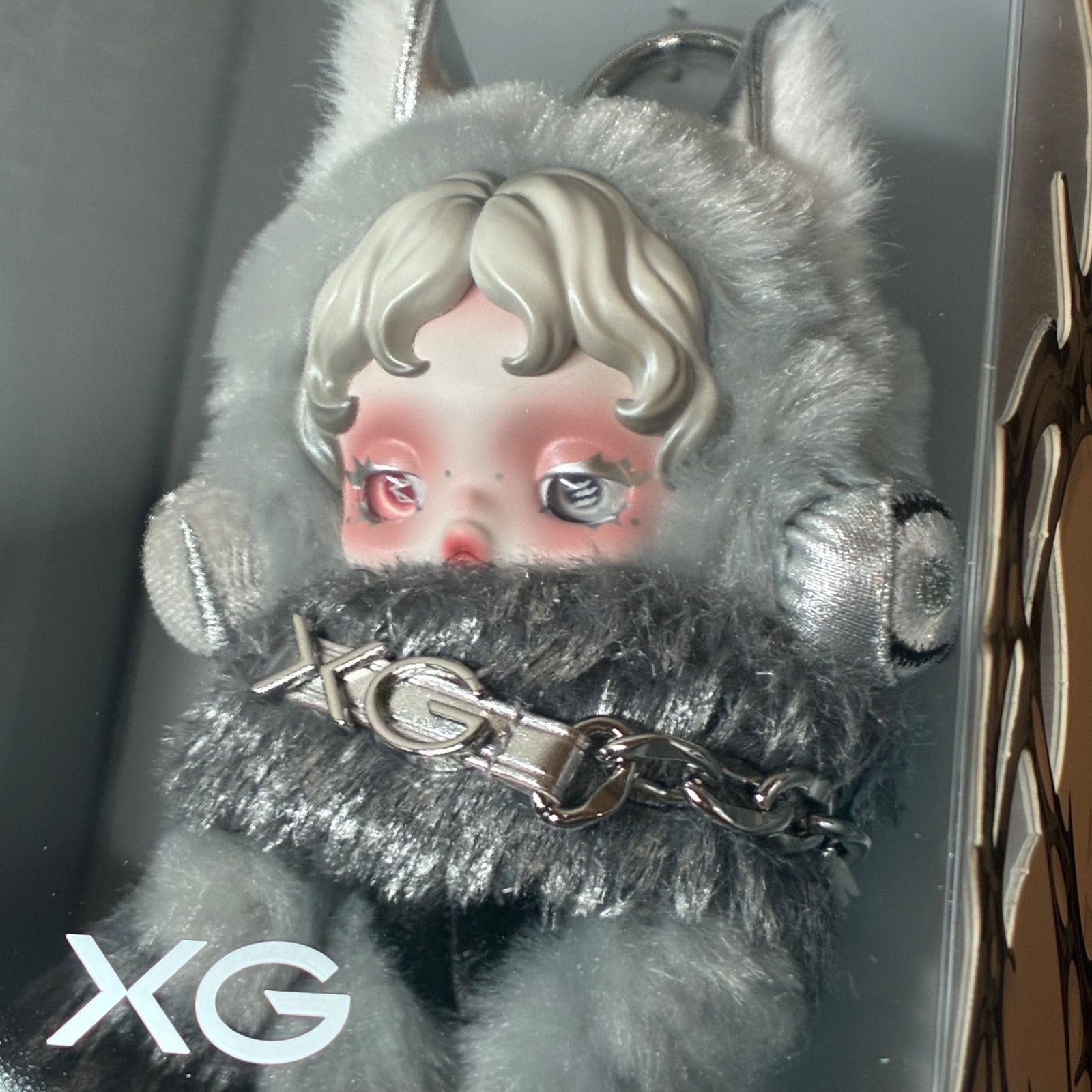 SKULLPANDA × XG ぬいぐるみペンダント（日本限定）スカルパンダ XG