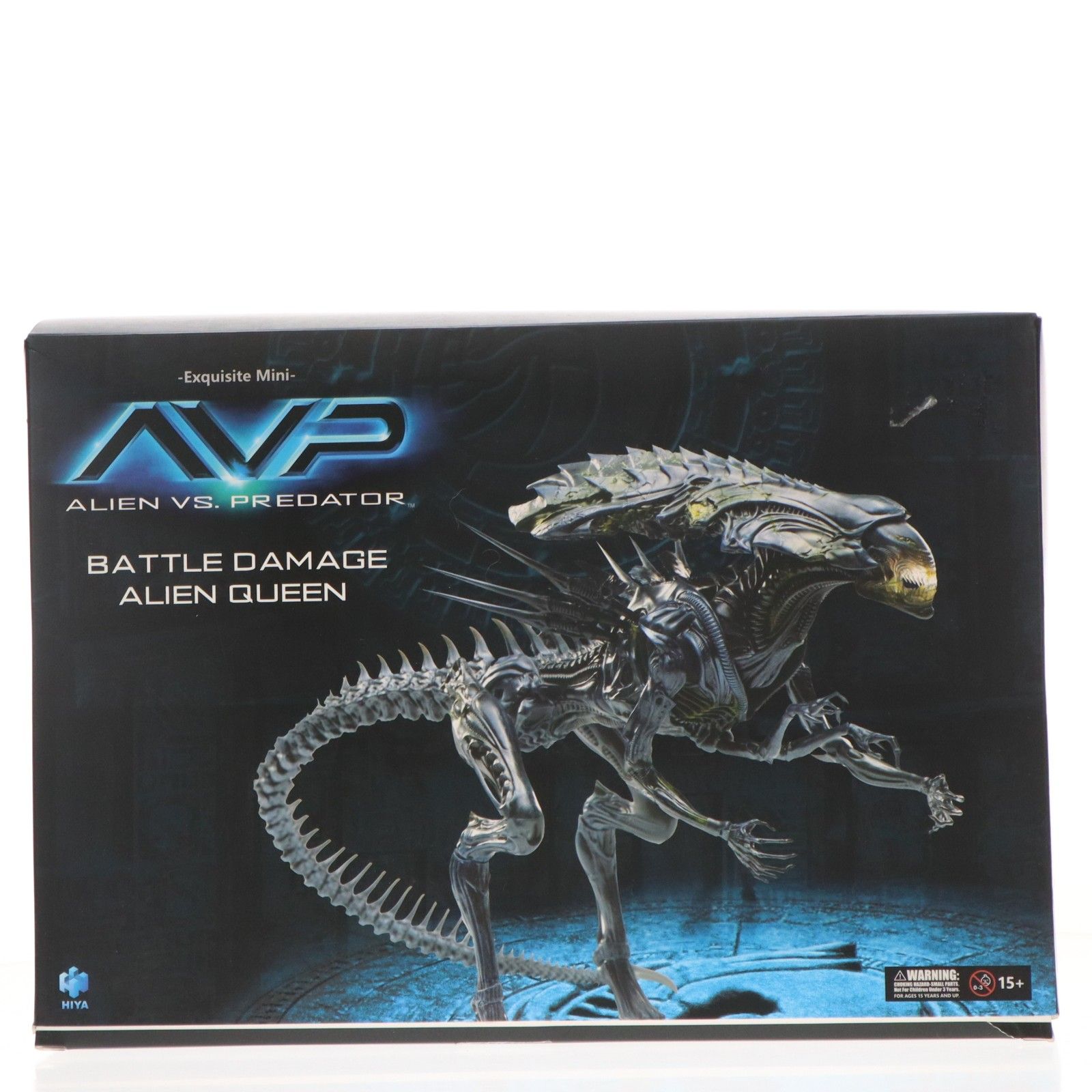 エクスクイジットミニ エイリアン クィーン バトルダメージ AVP