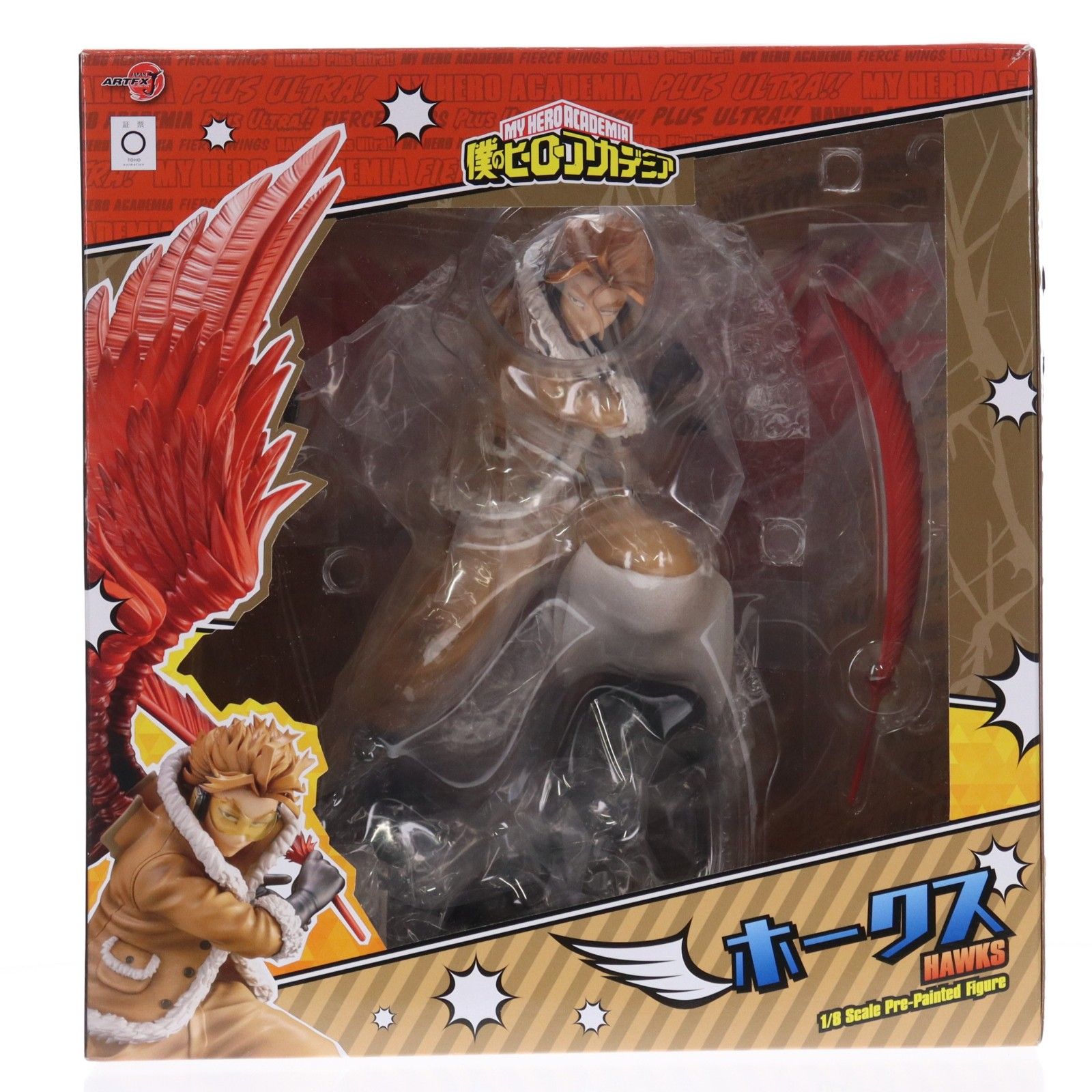 【表情替えパーツ付】ARTFX J ホークス 1/8 フィギュア コトブキヤ ARTFX J ホークス｜僕のヒーローアカデミア｜男性キャラクター