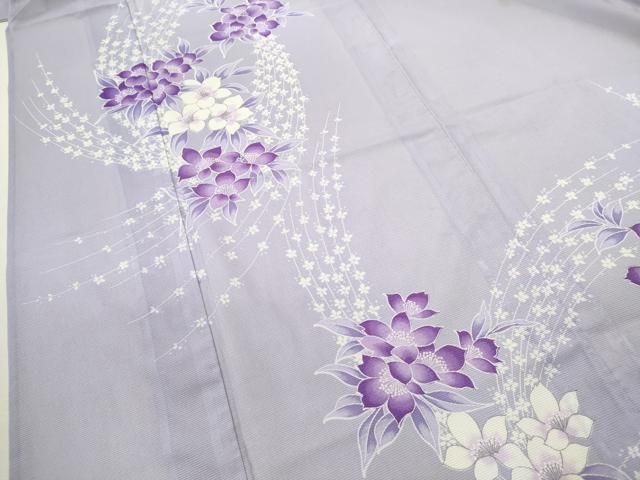 平和屋着物＊夏物 訪問着 絽 草花文 洗える着物 CABB2350ze - メルカリ