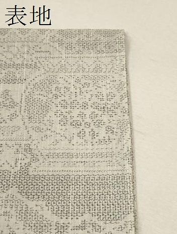 平和屋着物＊夏物 結城紬 夏結城 100亀甲 吉祥文 正絹 逸品 未使用