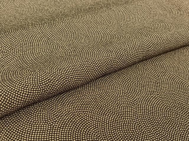 平和屋着物▽男性 江戸小紋 単衣 鮫小紋柄 やまと誂製 正絹 逸品