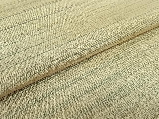 平和屋着物▽本塩沢 やまだ織 訪問着 染色作家 桐村博 訪問着 単衣 横