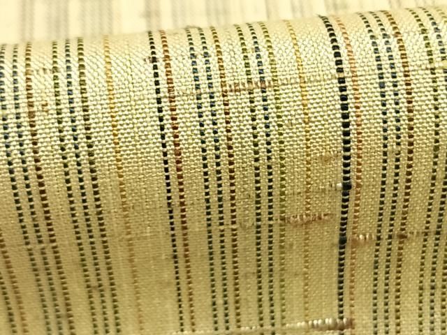 平和屋着物▽ぜんまい紬 単衣 縞 正絹 逸品 AABE5682fy - メルカリ