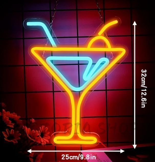 新品・未使用】 ネオンサイン 壁掛け ネオンイト ハイネケン LEDネオン