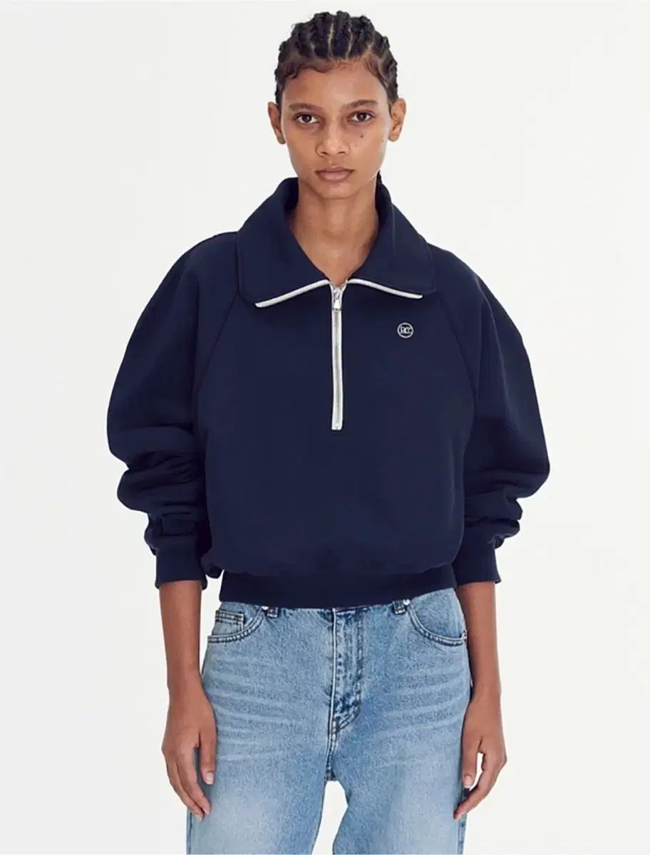 レクト rectO ハーフジップ スウェット ネイビー - メルカリ