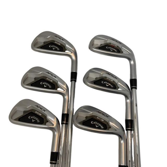 キャロウェイ APEX DCB Zelos7 6本セット S 中古】 キャロウェイ APEX DCB(2021) 6S アイアンセット IR NS PRO