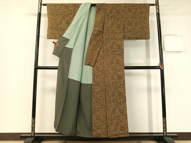 平和屋着物○人間国宝・南部芳松の息子 伝統工芸伝承者彫刻・南部幸雄