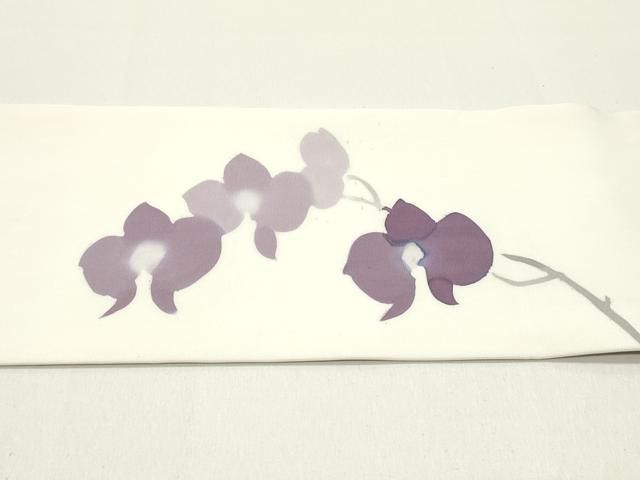 平和屋着物○高久空木の娘 高久尚子 ろうけつ染 塩瀬 九寸名古屋帯 蔦