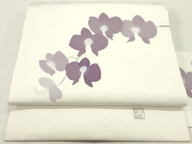 平和屋着物○高久空木の娘 高久尚子 ろうけつ染 塩瀬 九寸名古屋帯 蔦