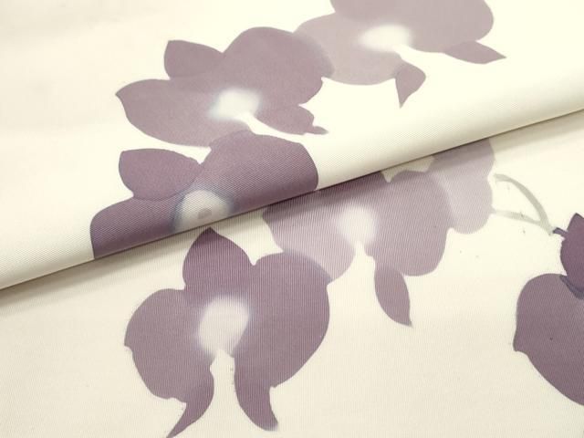 平和屋着物○高久空木の娘 高久尚子 ろうけつ染 塩瀬 九寸名古屋帯 蔦