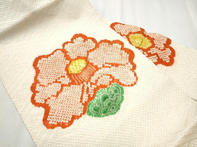 平和屋着物○九寸名古屋帯 総絞り 舞花文 正絹 逸品 CABB9402hy - メルカリ