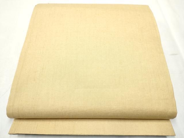 平和屋着物○結城紬 両面 全通柄袋帯 藤本真作 彩雅 金彩 証紙付き