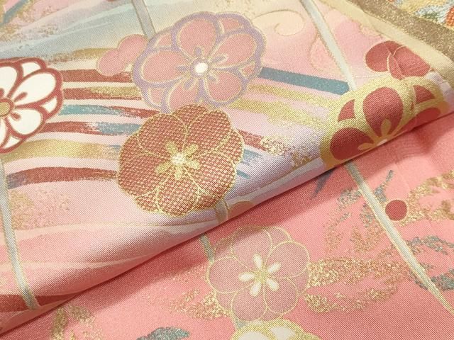 平和屋着物○大正の浮世絵師 竹久夢二 夢二ロマン 振袖 伊勢物語 鴨川