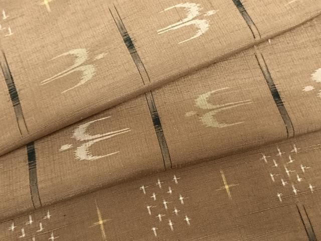 平和屋着物○上質な紬 琉球絣 正絹 逸品 AABF0281fy - メルカリ