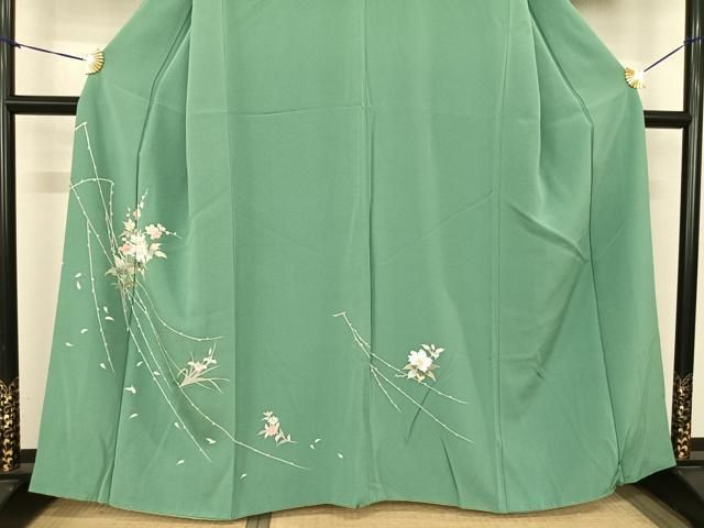平和屋着物●訪問着 枝花文
