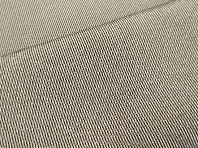 平和屋着物○江戸小紋 万筋 茶鼠色×蝋色 正絹 逸品 DABA8869du - メルカリ