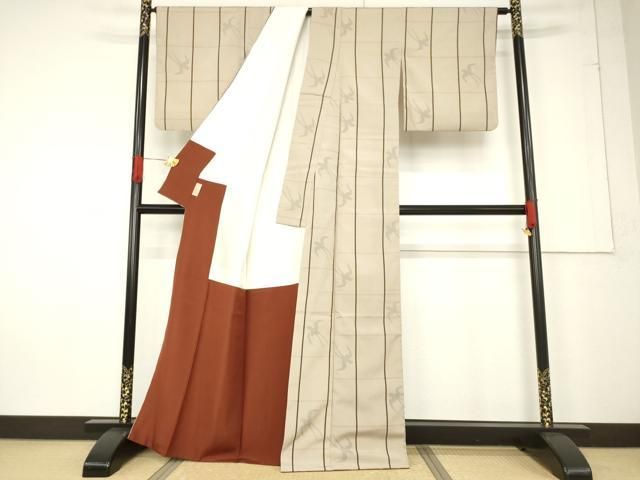 平和屋着物●お召