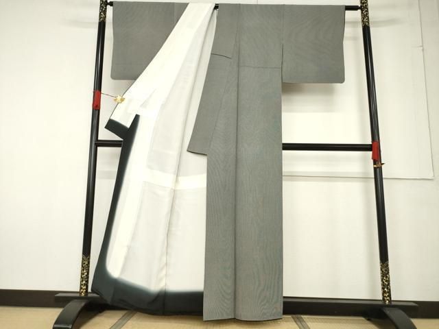 平和屋着物●伝統工芸士　保科信　江戸小紋　百柄　正絹　逸品　CAAZ3802yc 平和屋着物○伝統工芸士 保科信 江戸小紋 百柄 正絹 逸品 CAAZ3802yc