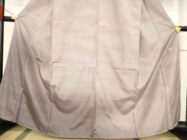 平和屋着物○本場大島紬 染大島 訪問着 作家物 霞文 暈し染め 正絹