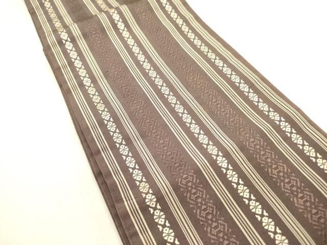 平和屋着物◎本場筑前博多織 半幅帯 献上 正絹 逸品 DABA6482op - メルカリ