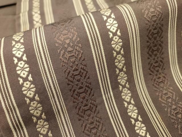 平和屋着物◎本場筑前博多織 半幅帯 献上 正絹 逸品 DABA6482op - メルカリ