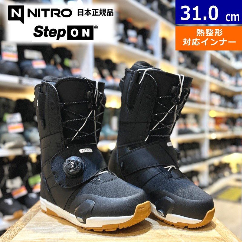 25-26 NITRO VENTURE STEP ON TLS カラー:Black 31cm ナイトロ