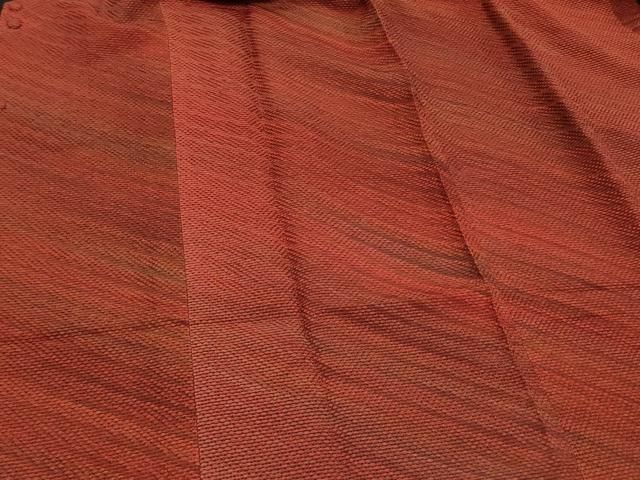 平和屋着物＃染色家 岩浅公展 道行コート 斜線文 暈し染め 正絹 逸品