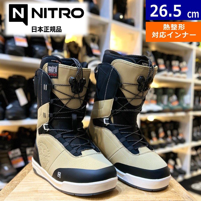 NITRO VENTURE 26.5 （美品） 25-26 NITRO VENTURE TLS カラー:Fly Paper 26.5cm ナイトロ