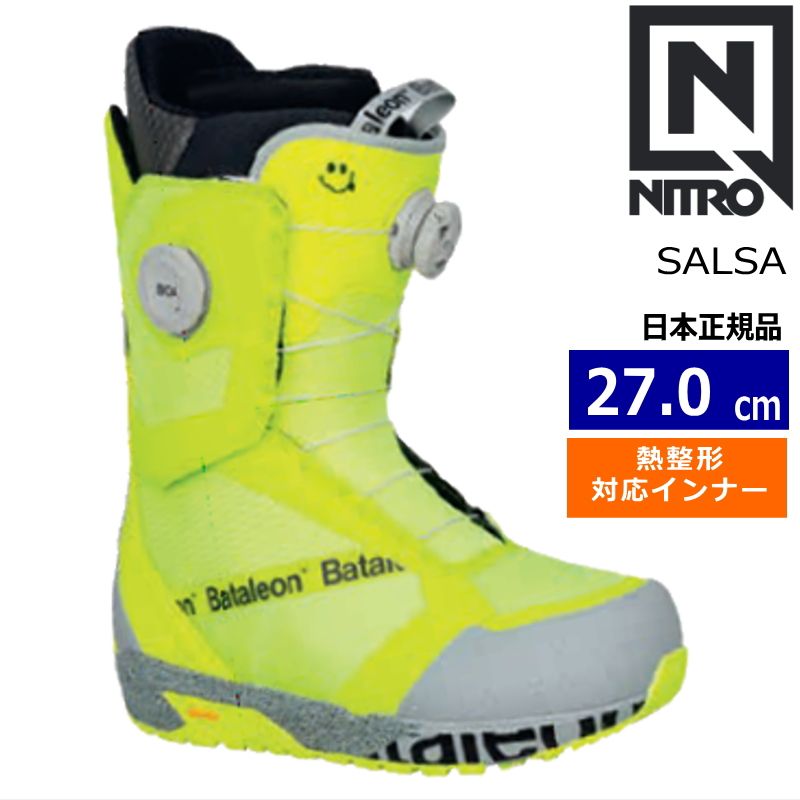 25-26 Bataleon SALSA カラー:NEON YELLOW 27cm バタレオン サルサ