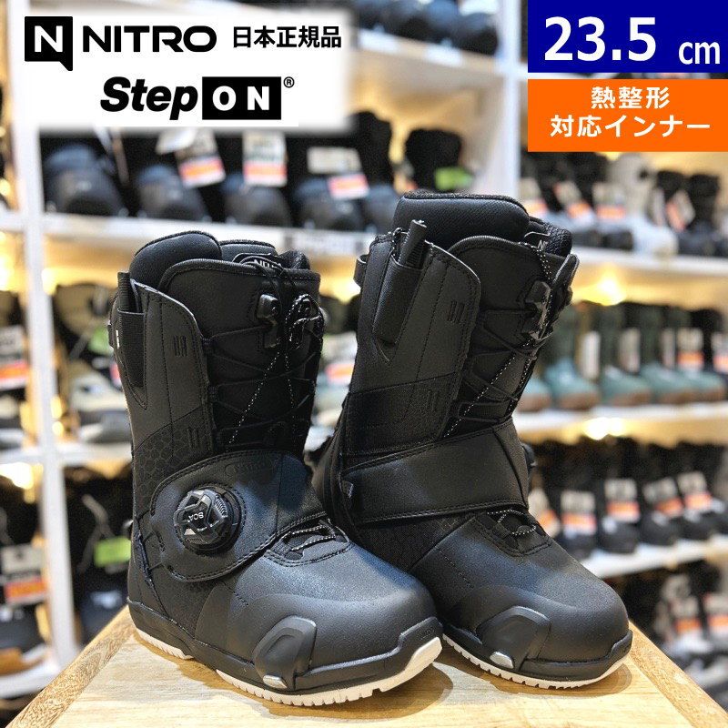 25-26 NITRO MONARCH STEP ON TLS カラー:Black 23.5cm ナイトロ