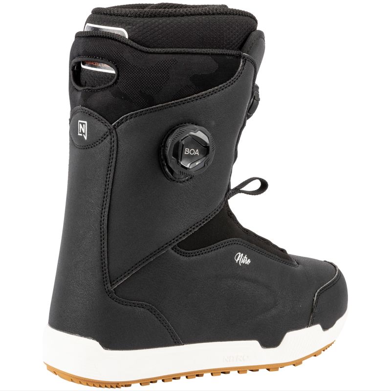 スノーボードブーツ　コブラワークス　ダブルBOA レディース　24.5 ブラック 25-26 NITRO SCALA BOA カラー:Black 24.5cm ナイトロ スカラ