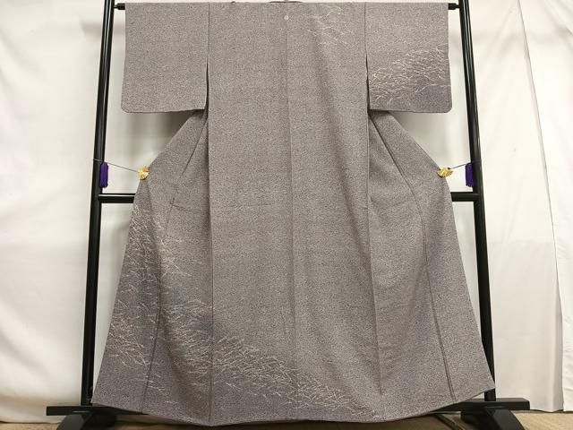 平和屋着物□江戸小紋 訪問着 松葉文 正絹 逸品 AABE7632oa - メルカリ