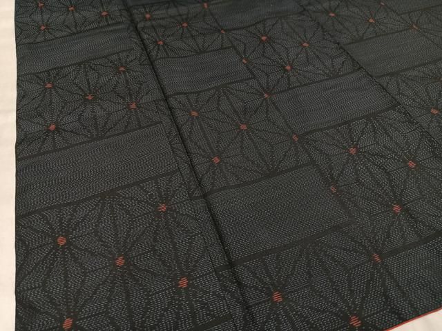 平和屋着物□本場大島紬 麻の葉文様 正絹 逸品 AABE7671oa - メルカリ