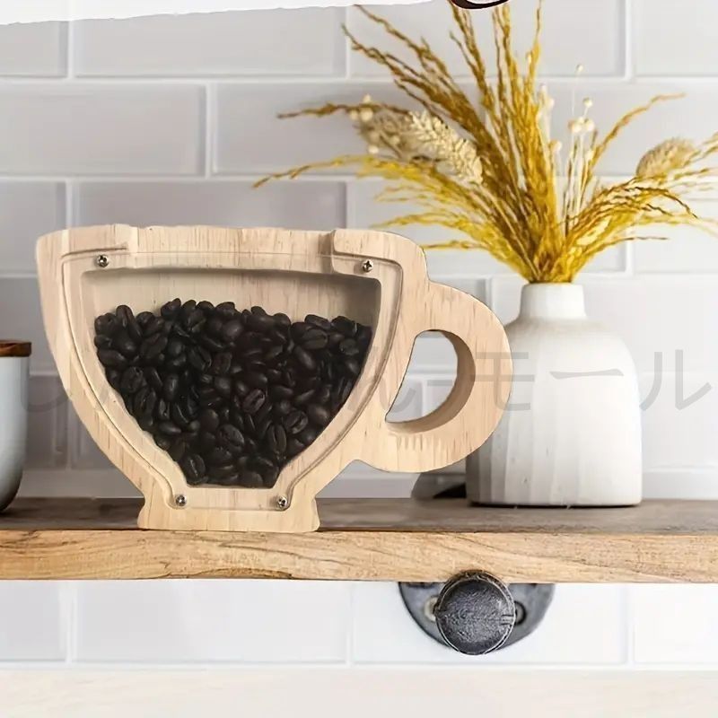 新品?未使用】 木製コーヒーカップ型ディスプレイボックス - おしゃれ